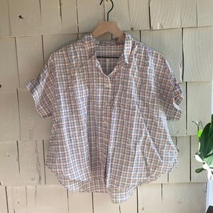 Plaid Madewell shirt